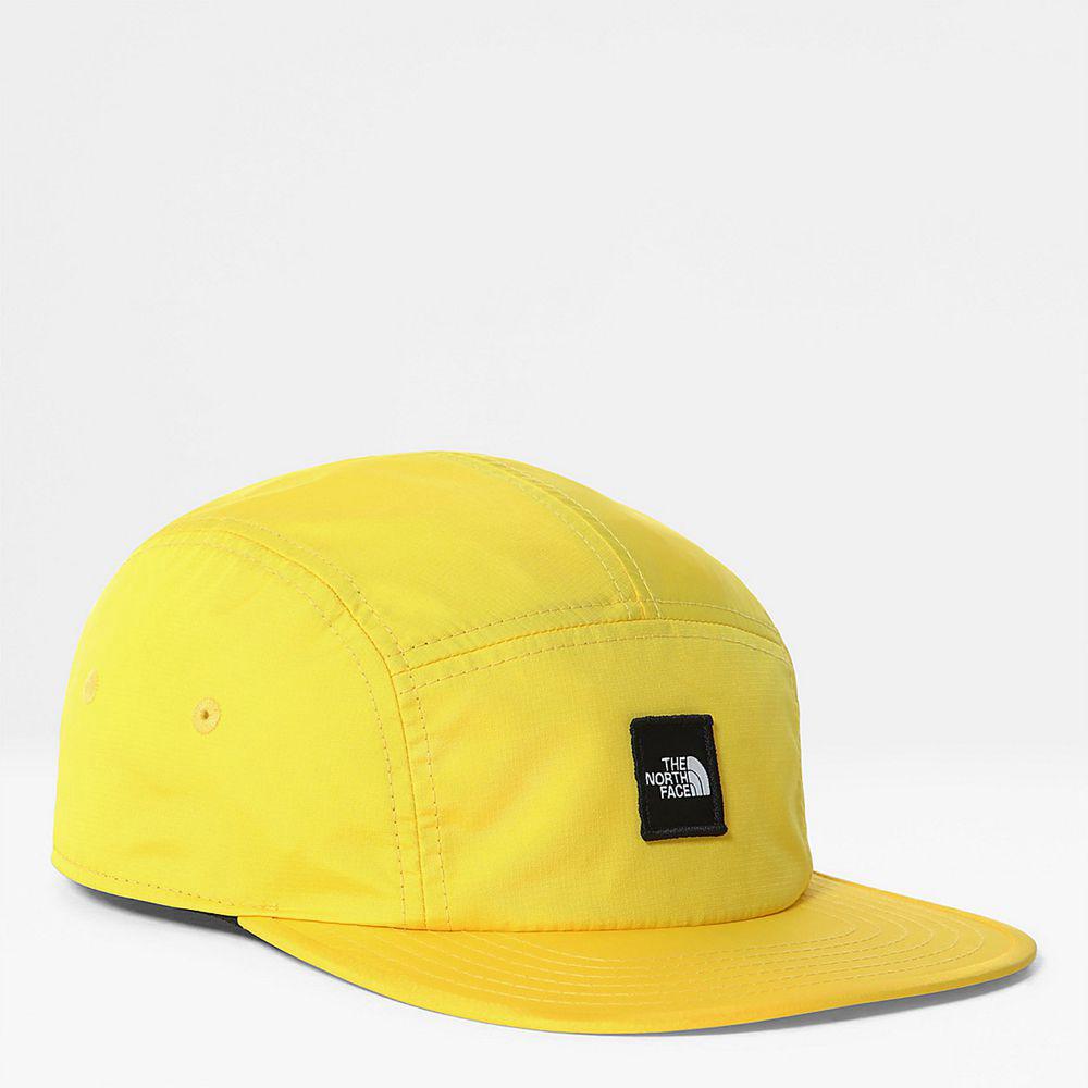 The North Face Street Five Panel Γυναικεια Καπέλο - Ανοιχτο Κίτρινα (UVLY98763)